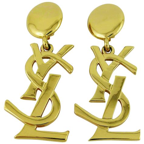 ysl earringa|YSL earrings for sale.